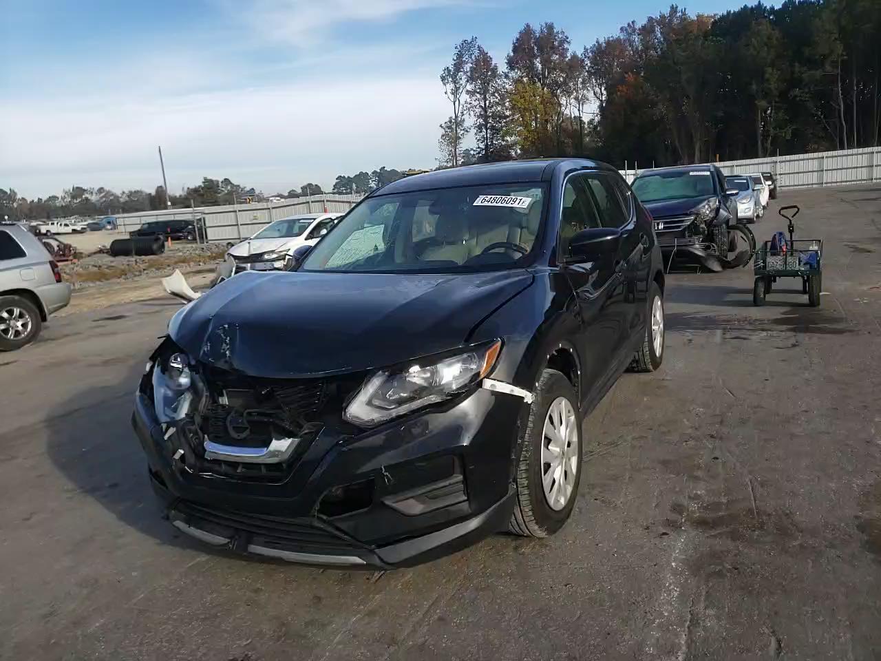 2017 NISSAN ROGUE S/SL 5N1AT2MT3HC781341