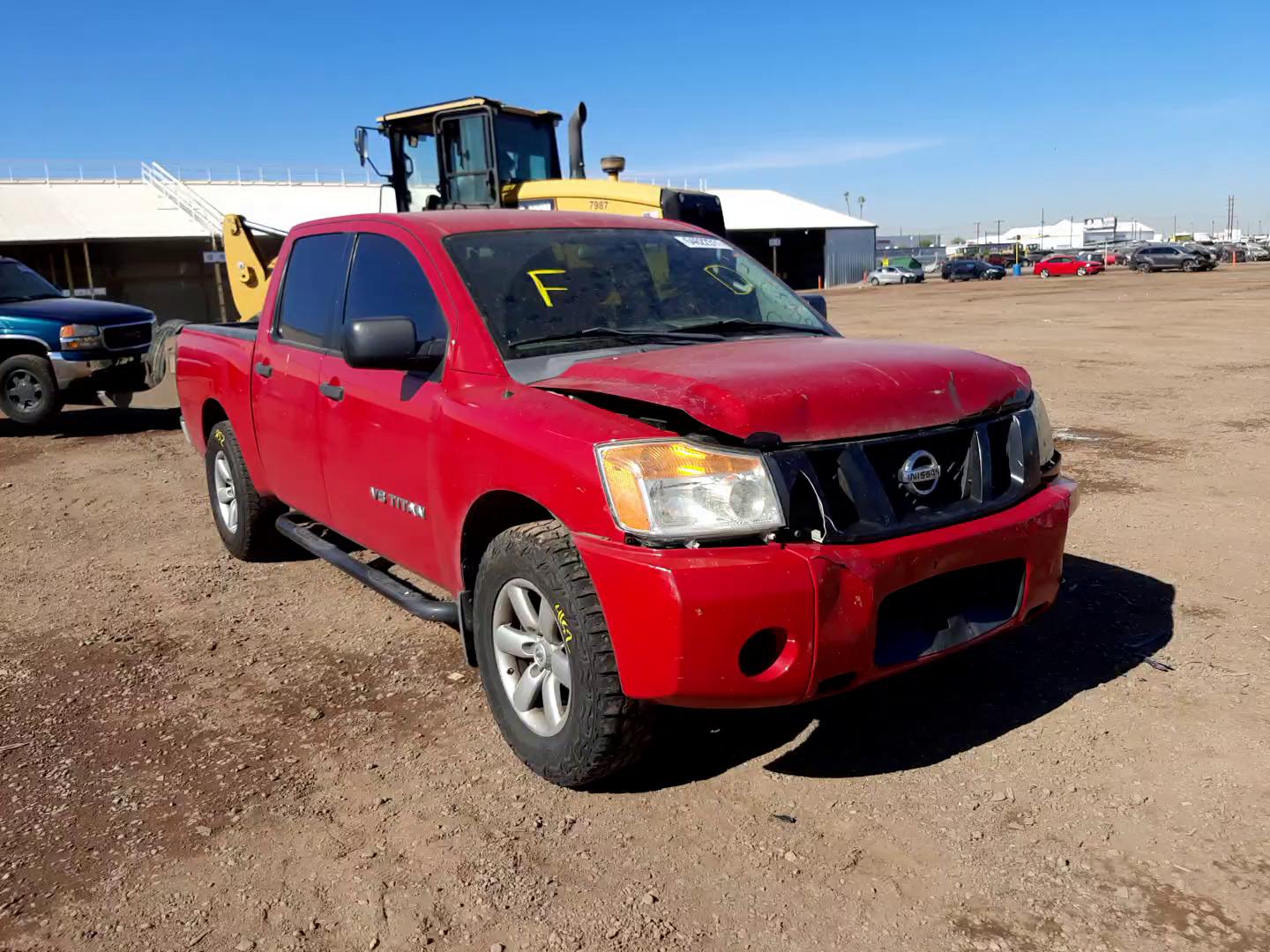 2010 NISSAN TITAN XE 1N6BA0EK7AN318036