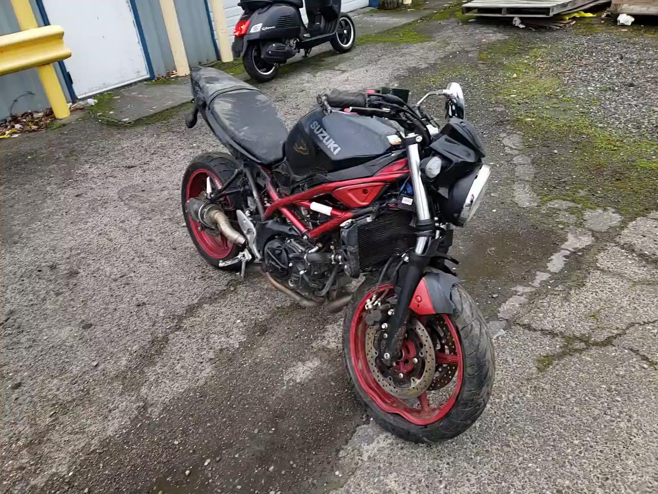 2018 SUZUKI SV650 A JS1VP55B5J2100460