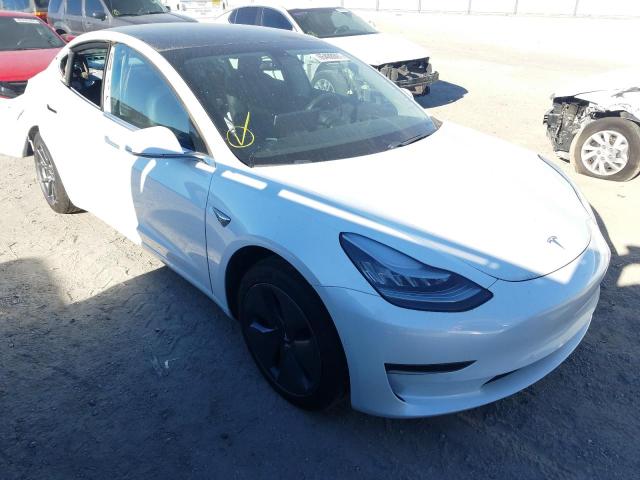2020 Tesla Model 3 მანქანა იყიდება აუქციონზე, vin: 5YJ3E1EA7LF590581, აუქციონის ნომერი: 59453153