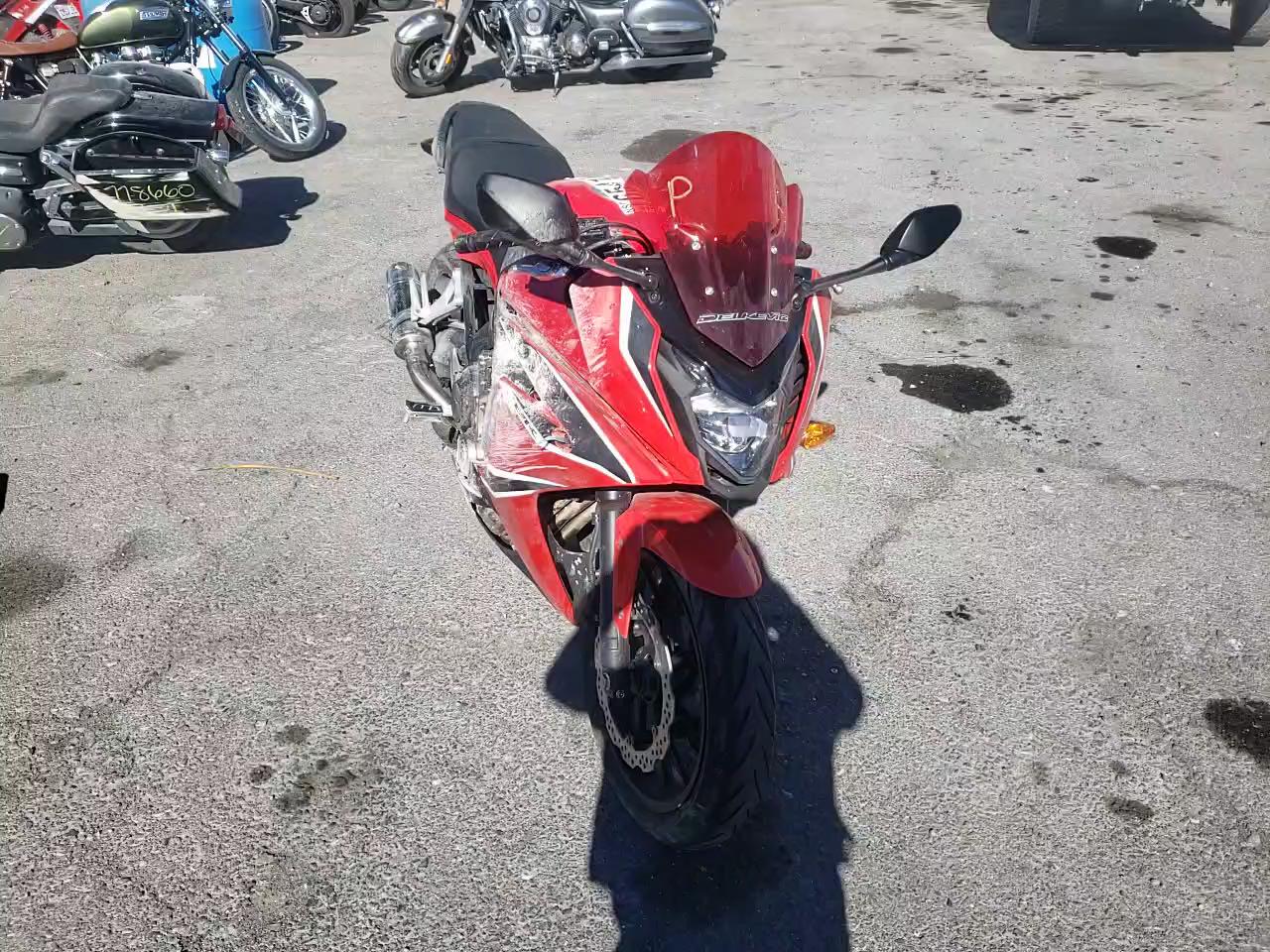 2018 HONDA CBR650 F MLHRC7405J5400669