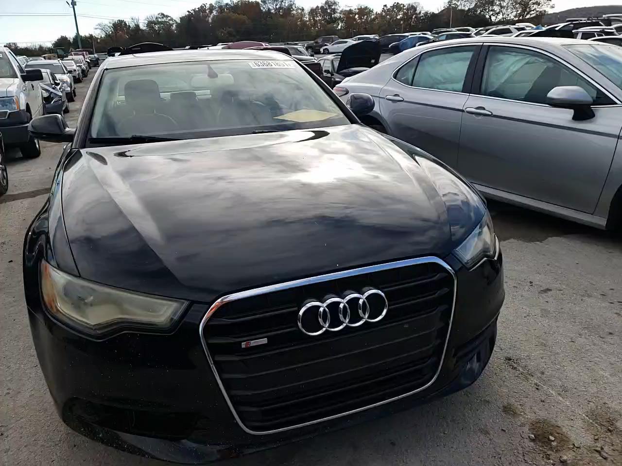 2012 AUDI A6 WAUBGAFCXCN004721