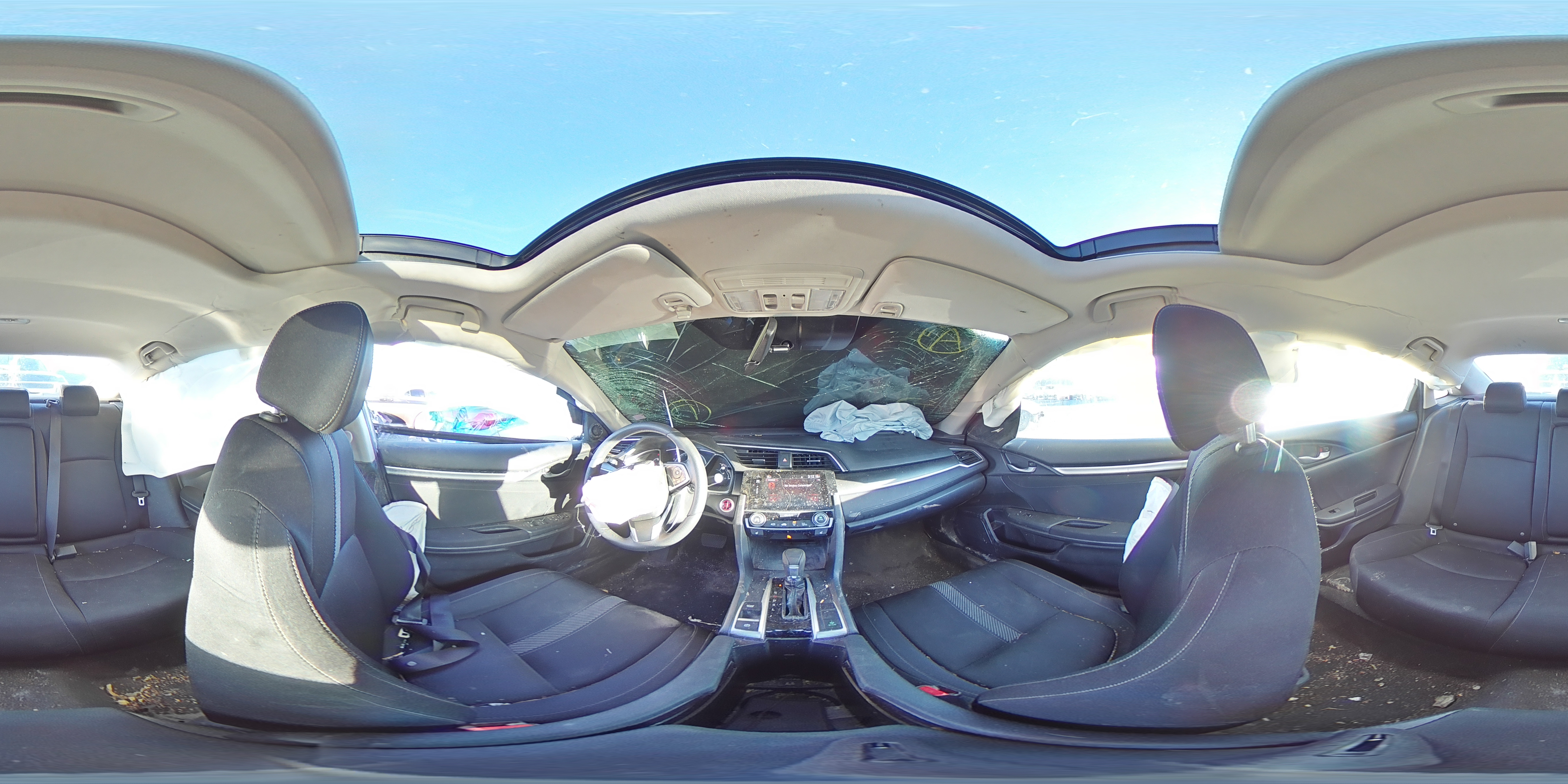 2017 HONDA CIVIC EX - 2HGFC2F84HH021291
