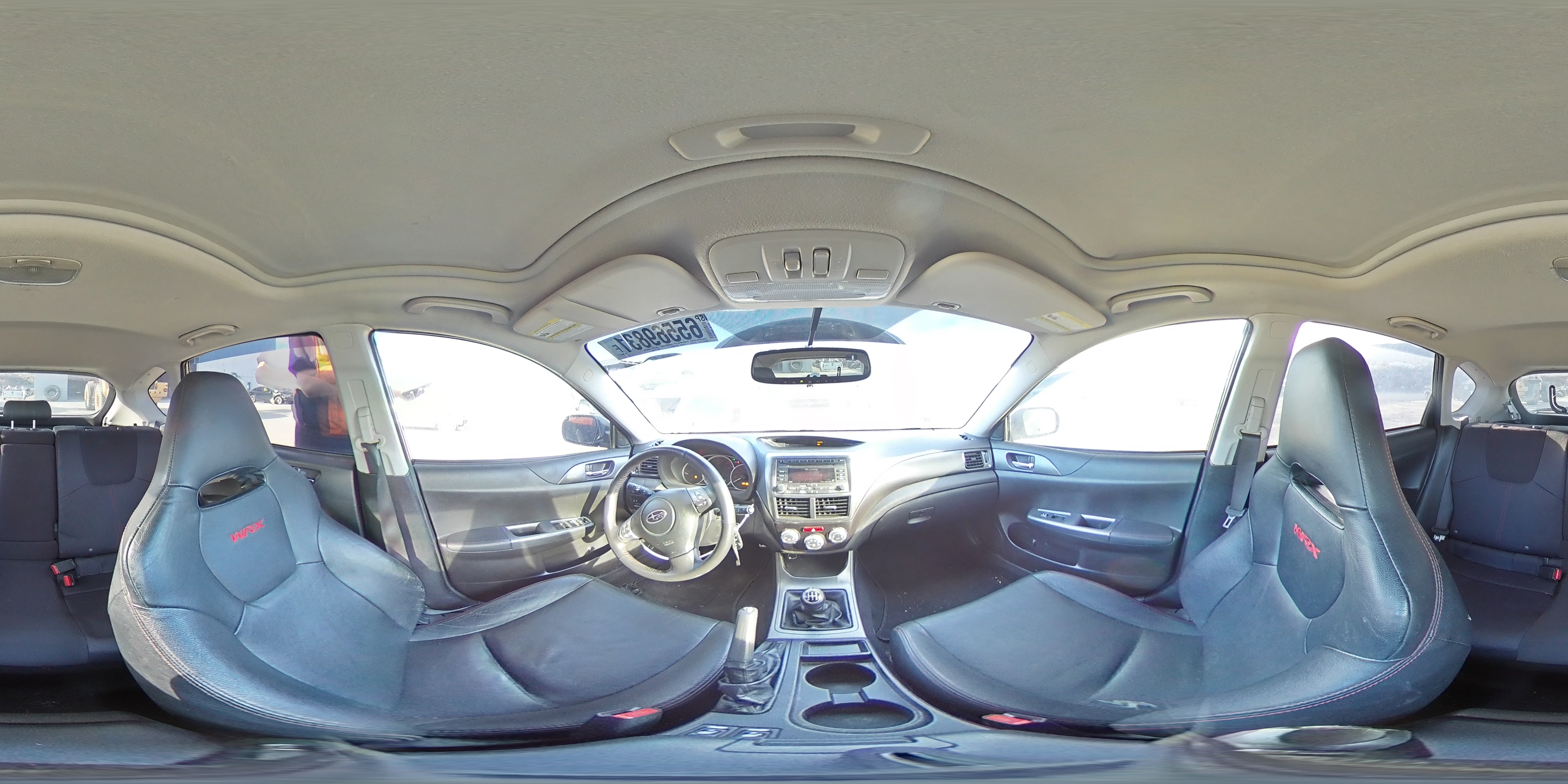 2010 SUBARU IMPREZA WR JF1GH7G67AG817393