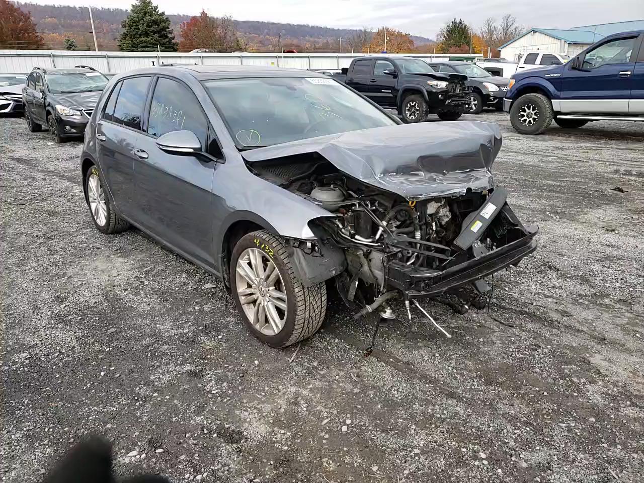 2015 VOLKSWAGEN GOLF TDI 3VW2A7AU5FM049374