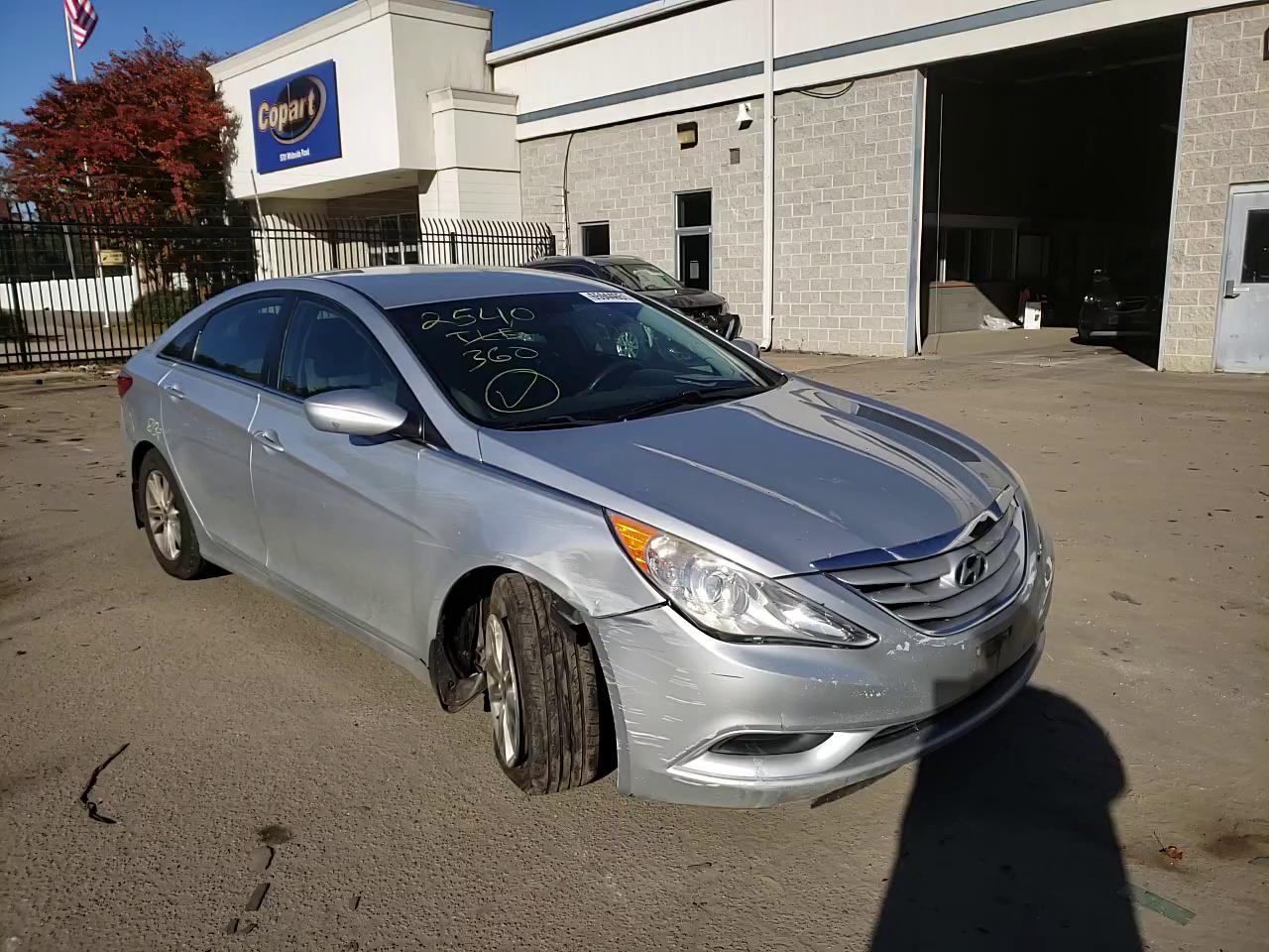 2012 HYUNDAI SONATA GLS 5NPEB4AC1CH371174