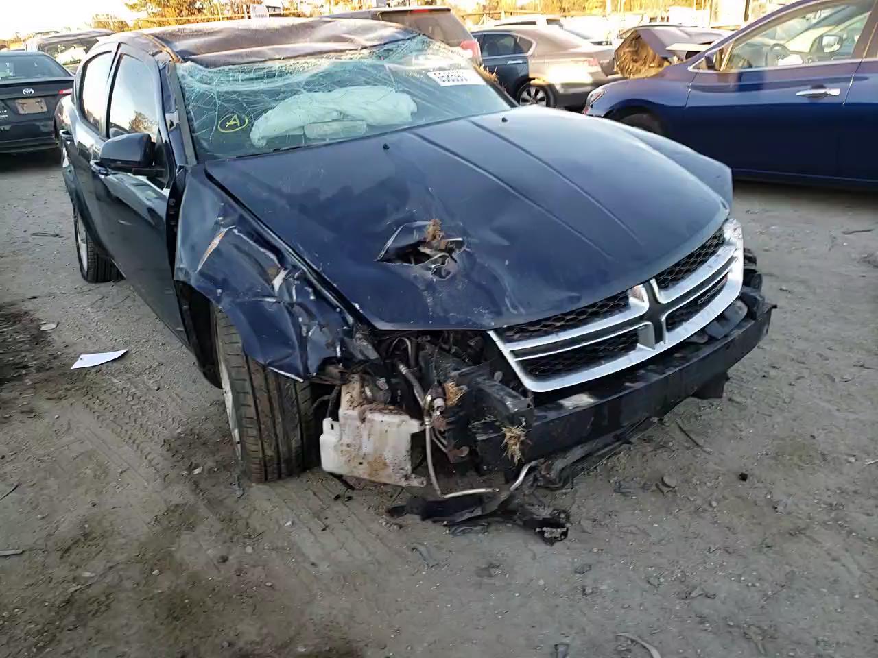 2013 DODGE AVENGER SX 1C3CDZCB8DN707881