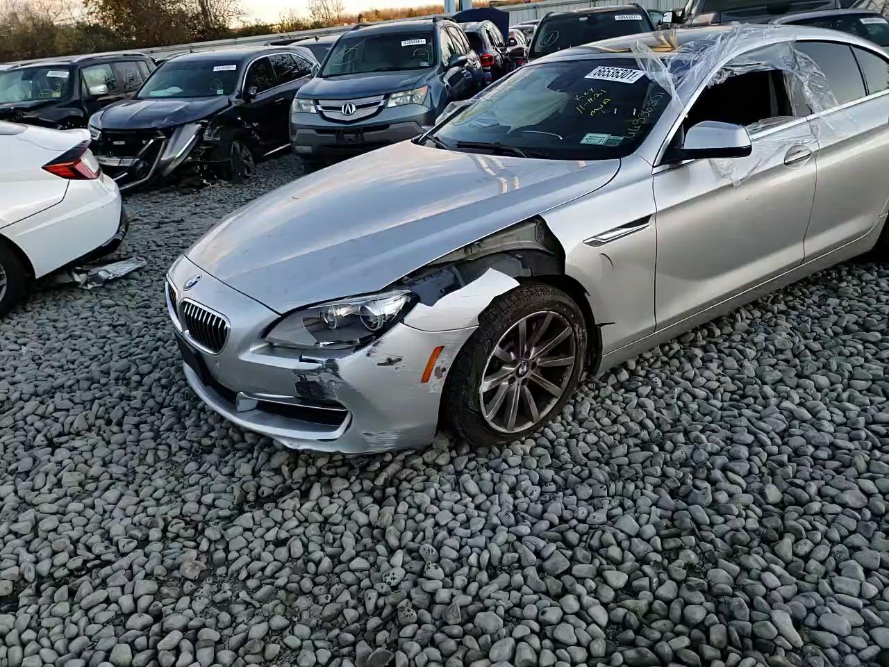 2013 BMW 640 I WBA6A0C55DDF14455