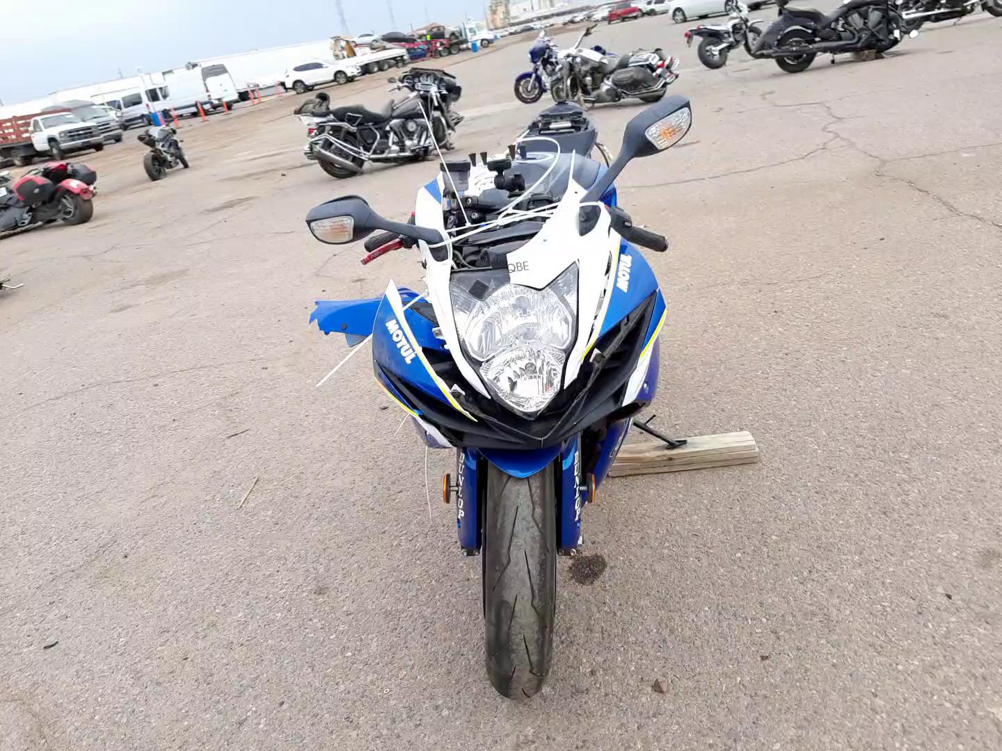 2012 SUZUKI GSX-R600 JS1GN7FA0C2100417