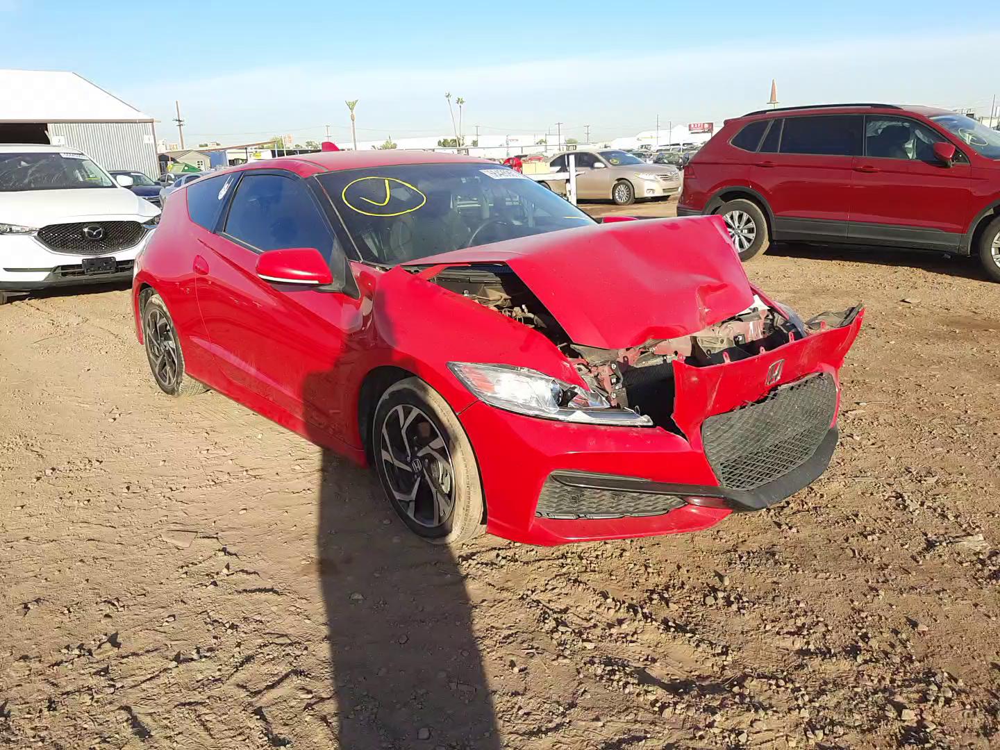 2016 HONDA CR-Z JHMZF1D49GS001217