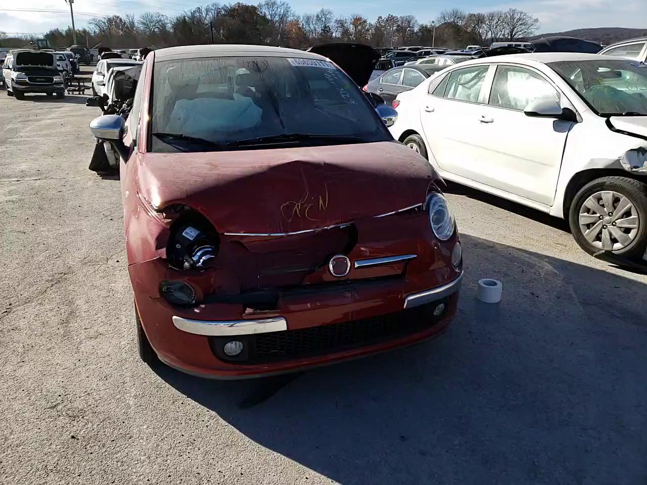 2012 FIAT 500 LOUNGE 3C3CFFCR2CT316276