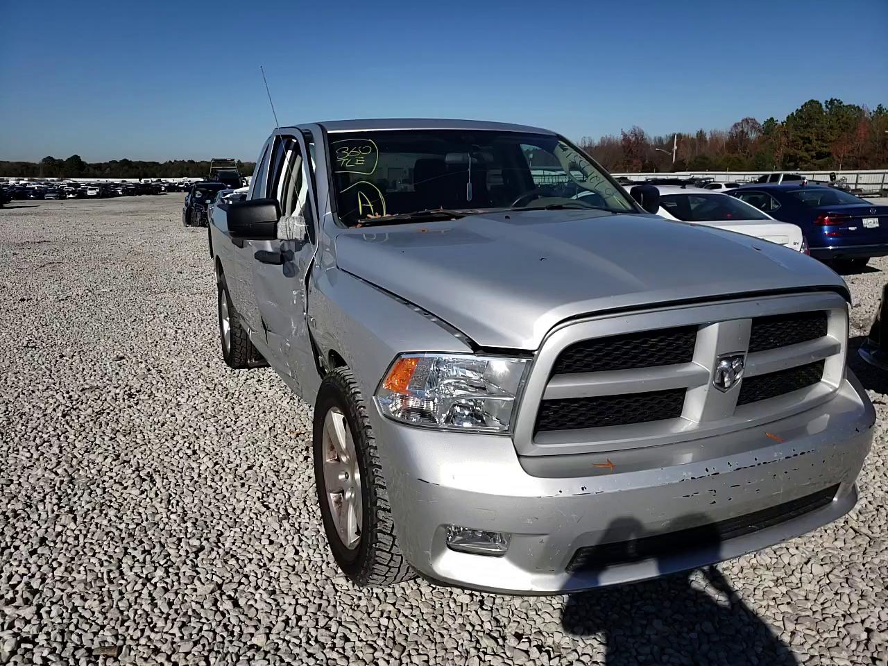 2012 DODGE RAM 1500 S 1C6RD6FT7CS332565
