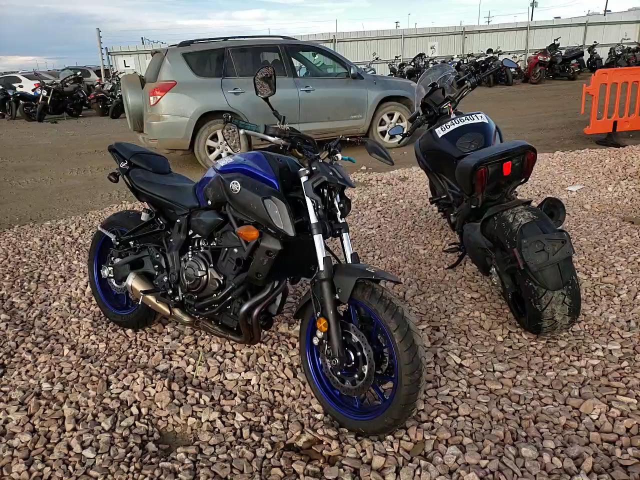 2018 YAMAHA MT07 JYARM27E9JA000692