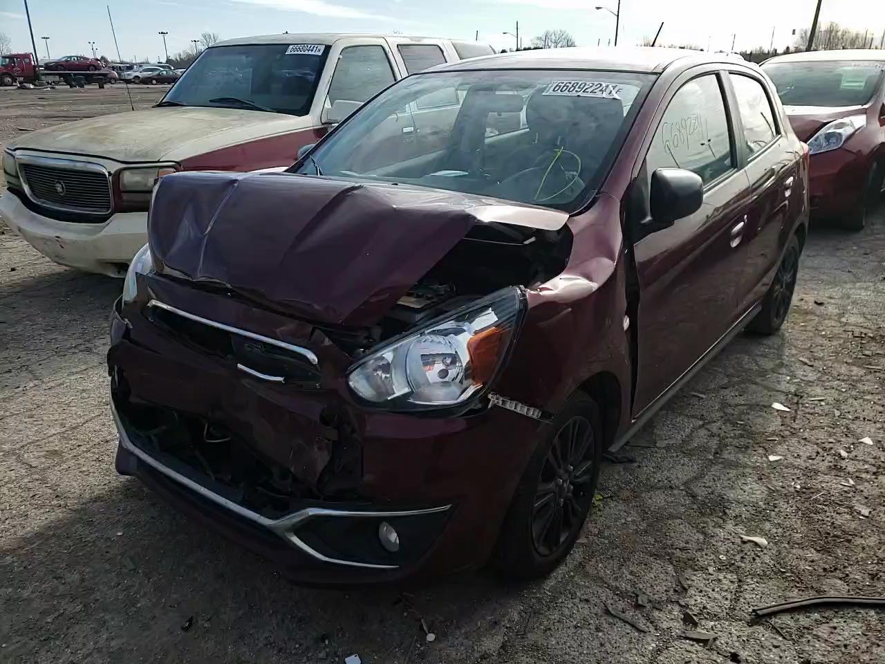 2019 MITSUBISHI MIRAGE LE ML32A5HJXKH008856