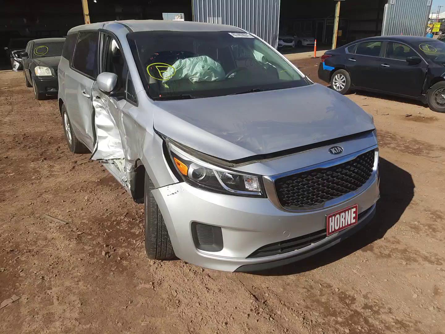 2016 KIA SEDONA L KNDMA5C1XG6150608