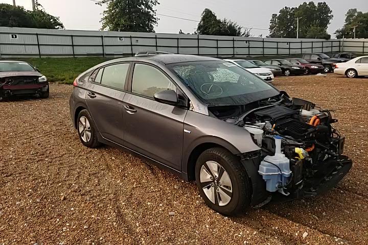 2017 HYUNDAI IONIQ BLUE KMHC65LC3HU049014