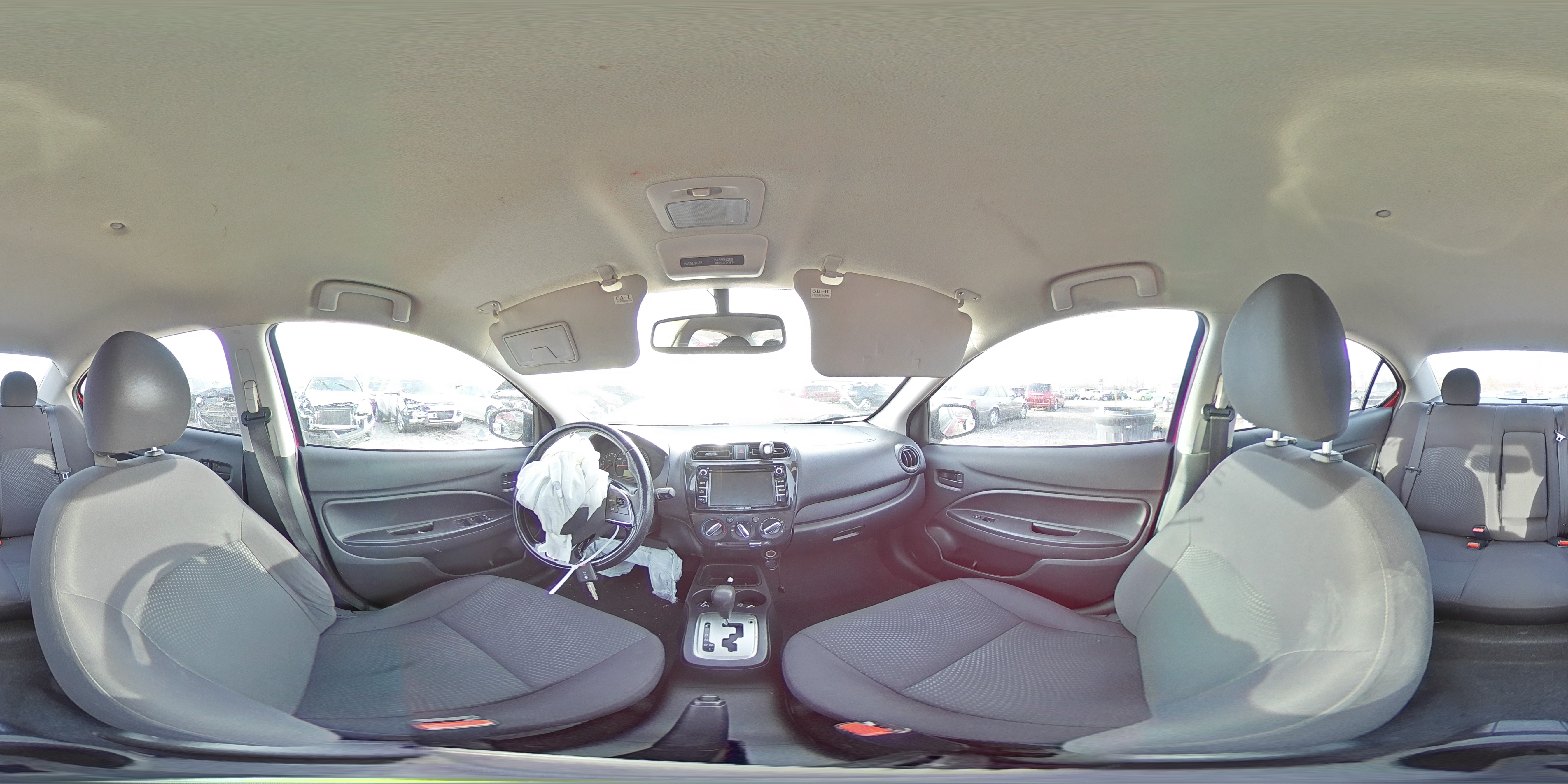 2017 MITSUBISHI MIRAGE ML32F3FJ0HHF11543