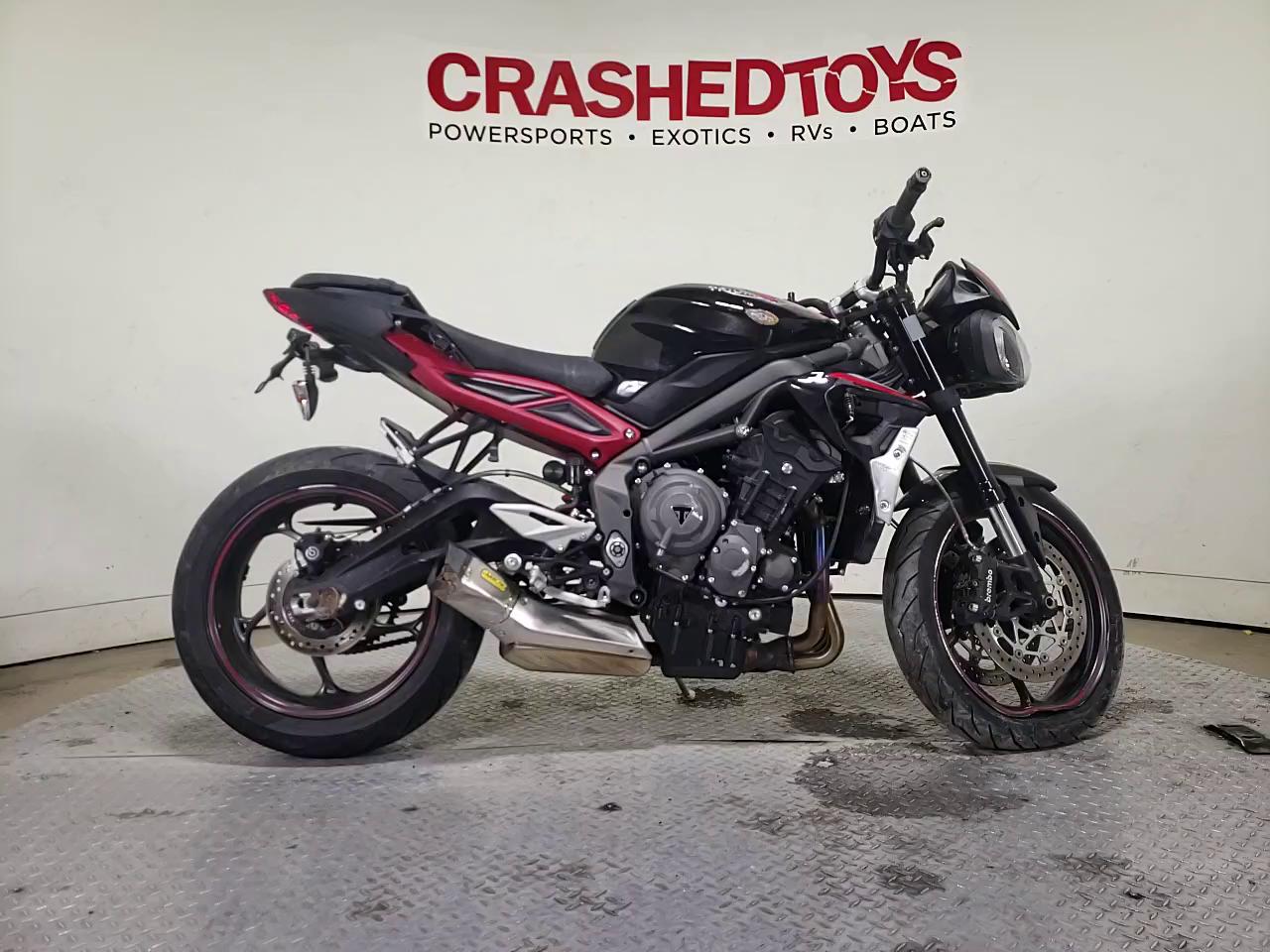 2020 TRIUMPH MOTORCYCLE STREET TRI SMTA534D1LTAA2105