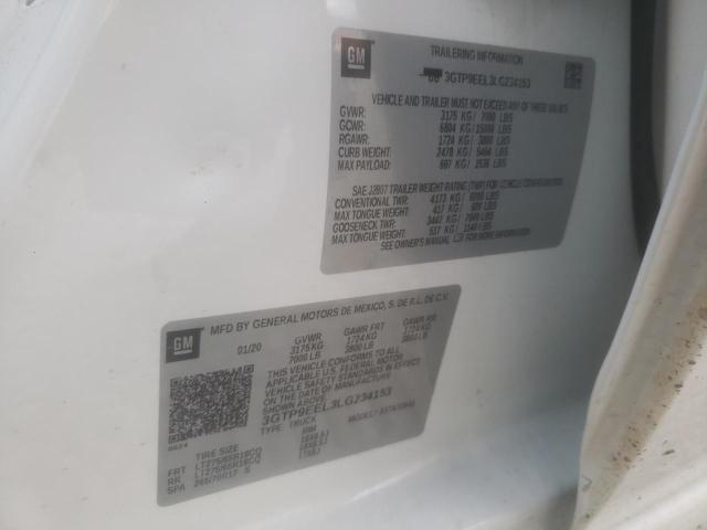 3GTP9EEL3LG234153 GMC Sierra K1500 At4