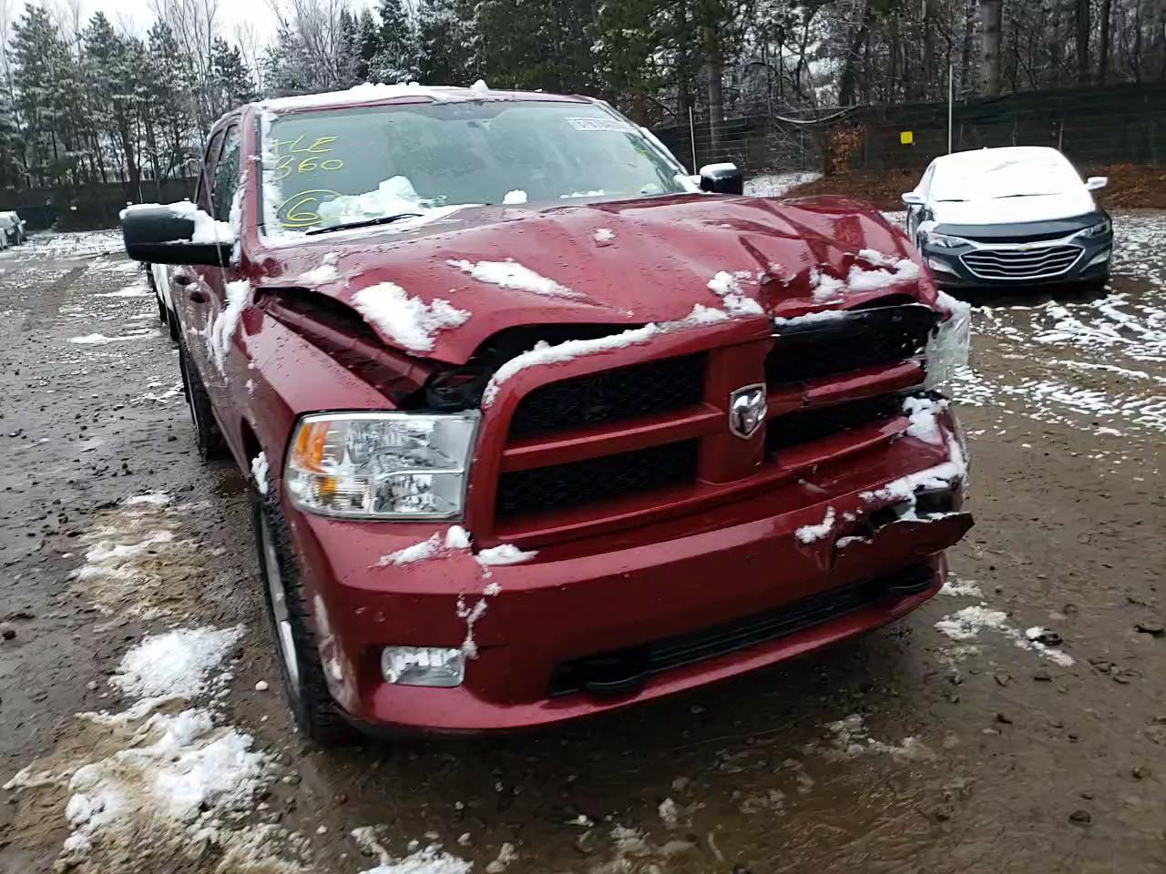 2012 DODGE RAM 1500 S 1C6RD7FT1CS342403