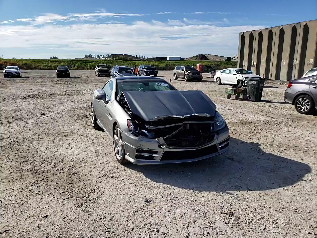 2012 MERCEDES-BENZ SLK 350 WDDPK5HA5CF032291