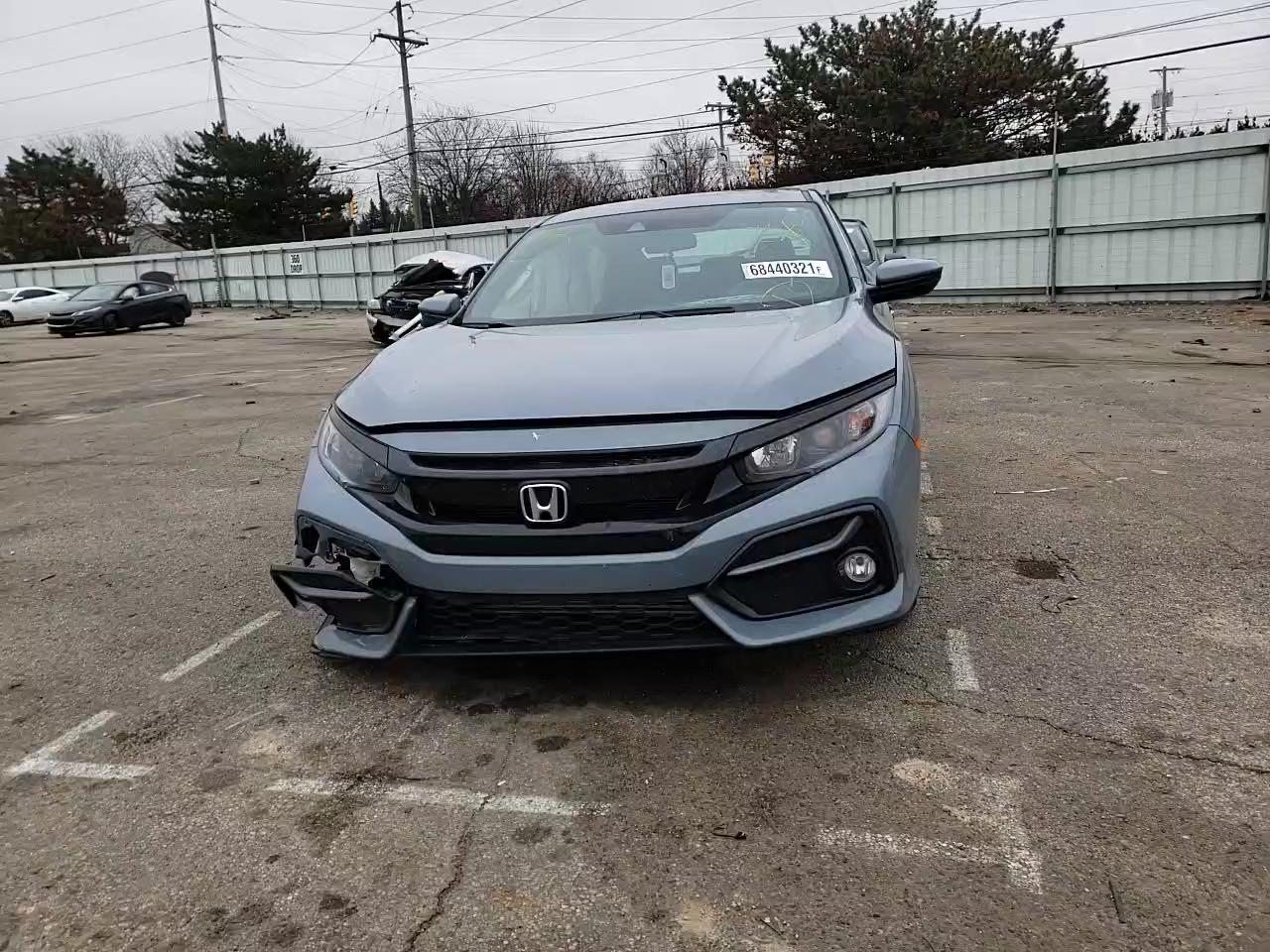 2021 HONDA CIVIC EX - SHHFK7H65MU205289