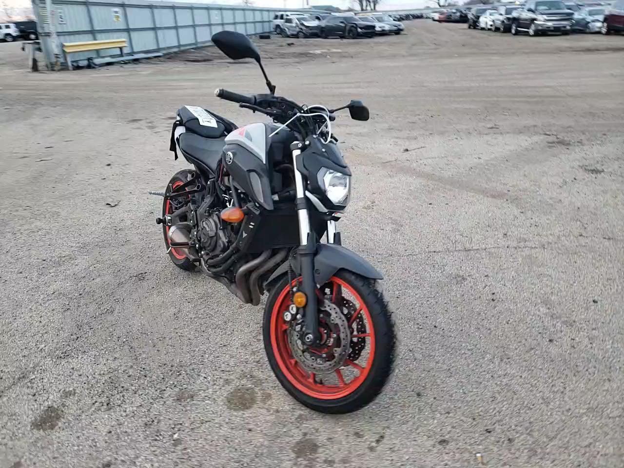 2019 YAMAHA MT07 JYARM27E6KA004345