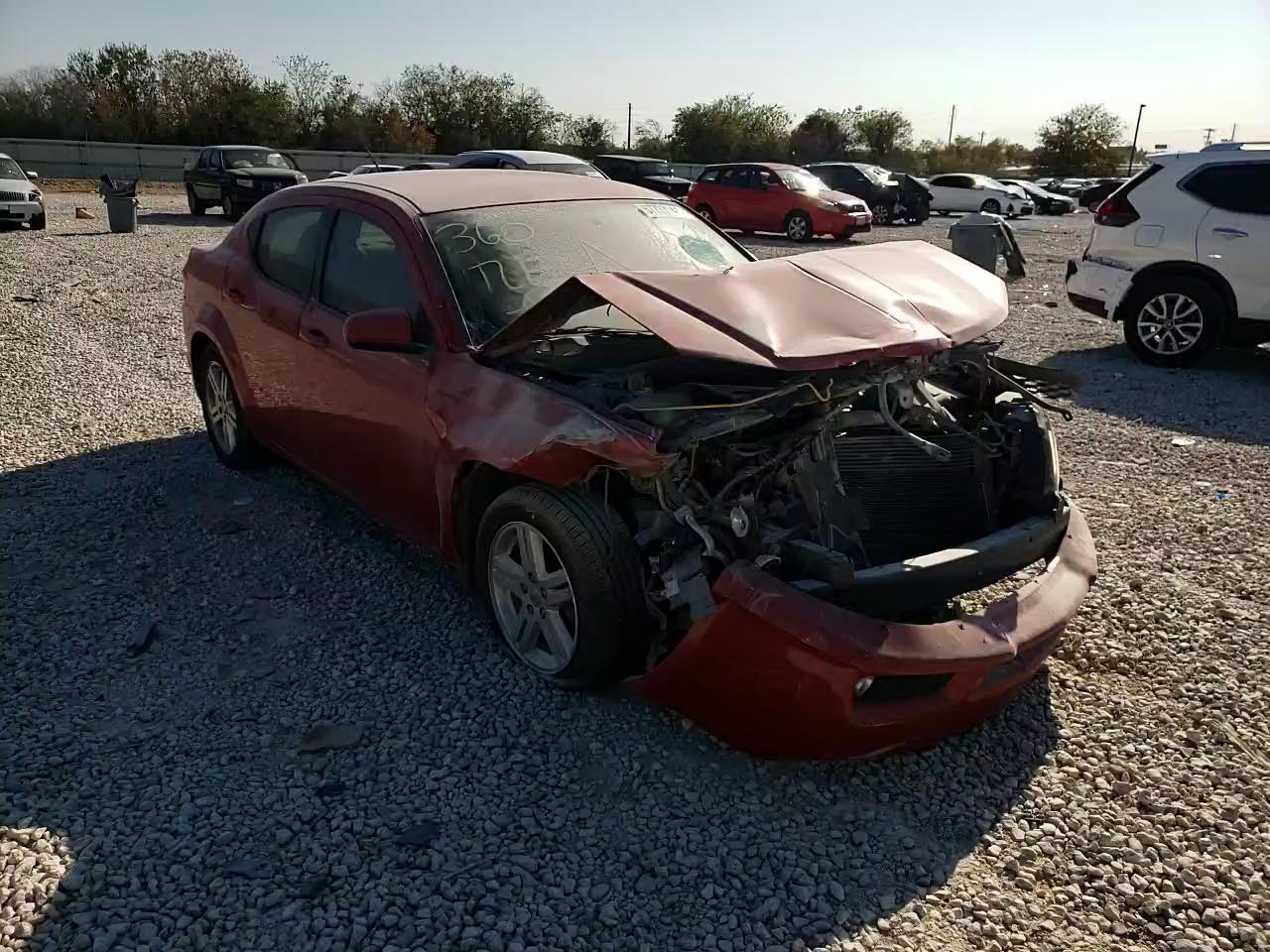2013 DODGE AVENGER SX 1C3CDZCB5DN768279