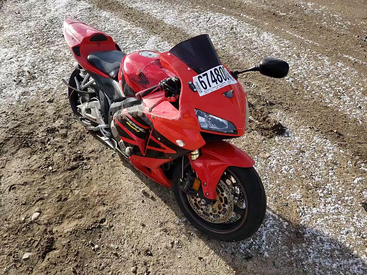 2006 HONDA CBR600 RR JH2PC37036M304204