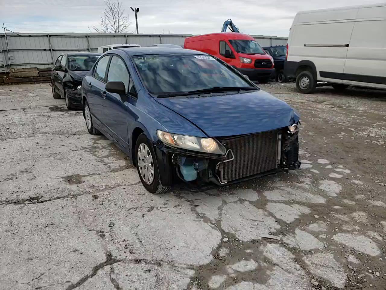 2010 HONDA CIVIC VP 19XFA1F37AE009687