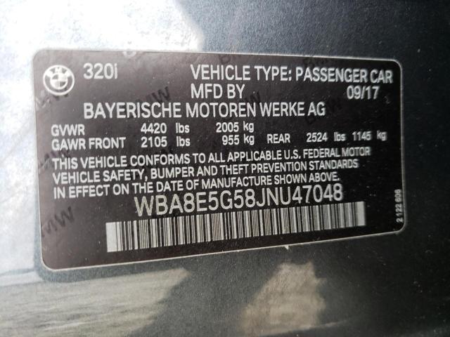 WBA8E5G58JNU47048 BMW 320 XI
