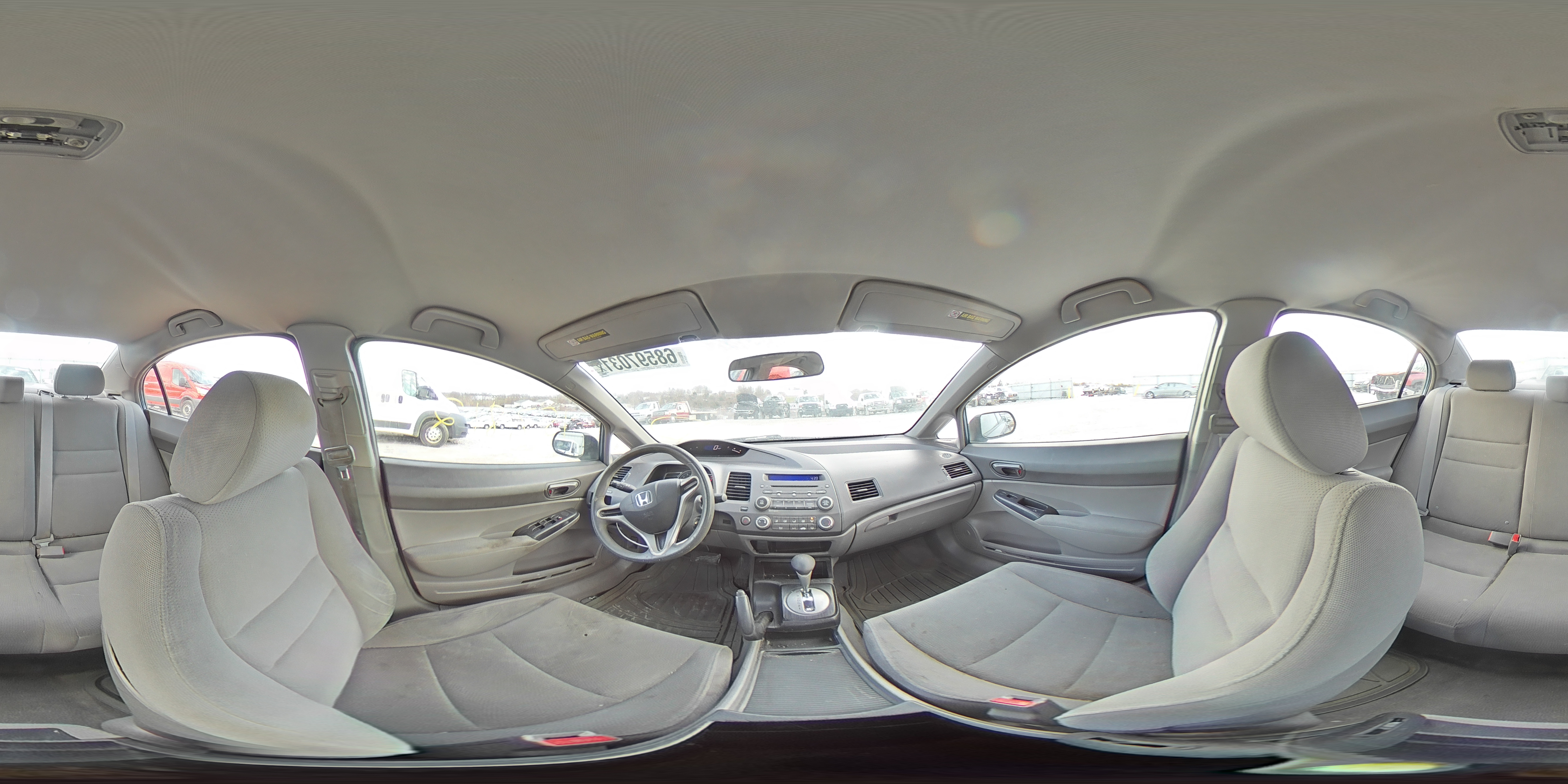 2010 HONDA CIVIC VP 19XFA1F37AE009687