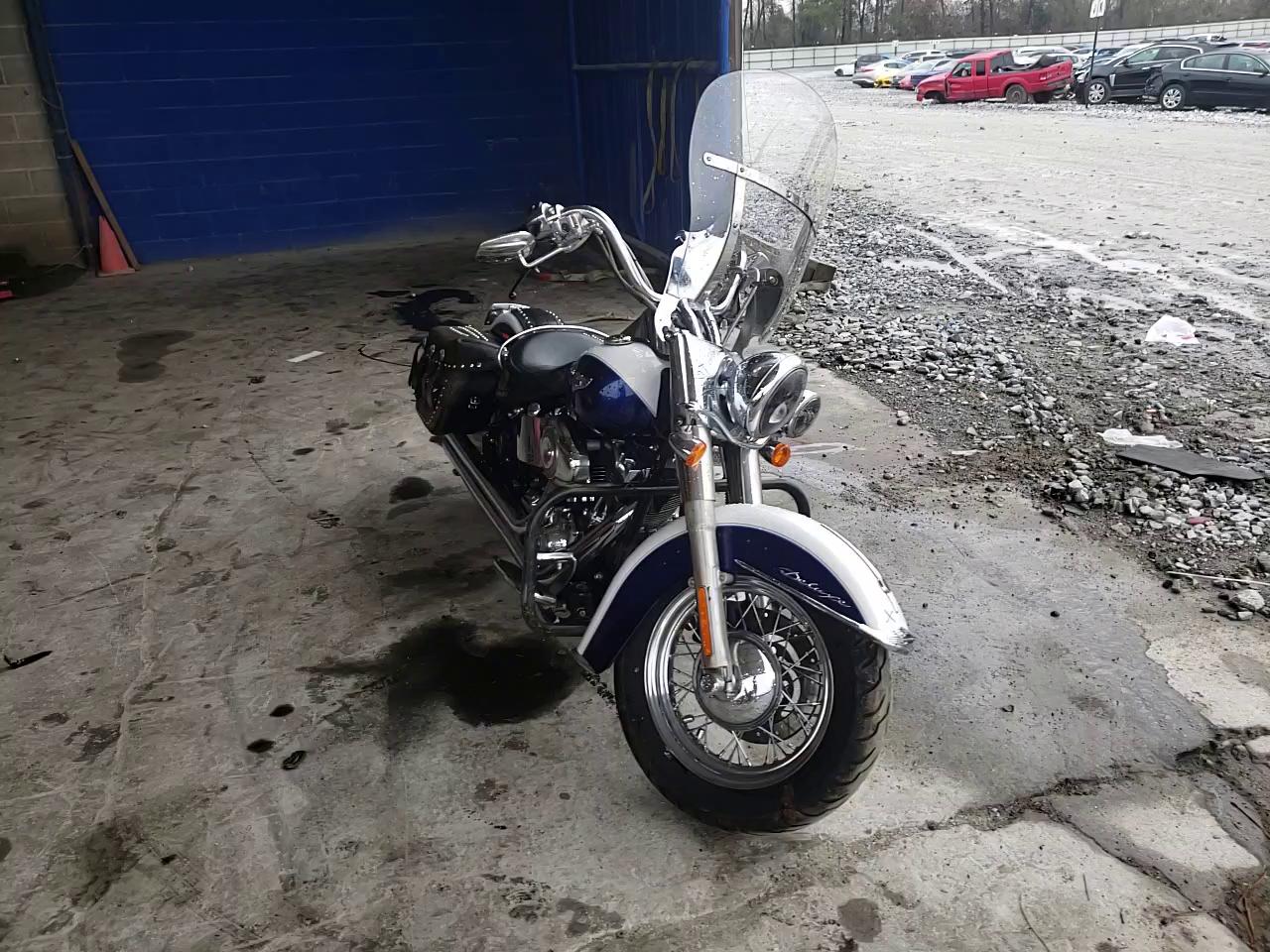 2007 HARLEY-DAVIDSON FLSTN 1HD1JD5157Y055242