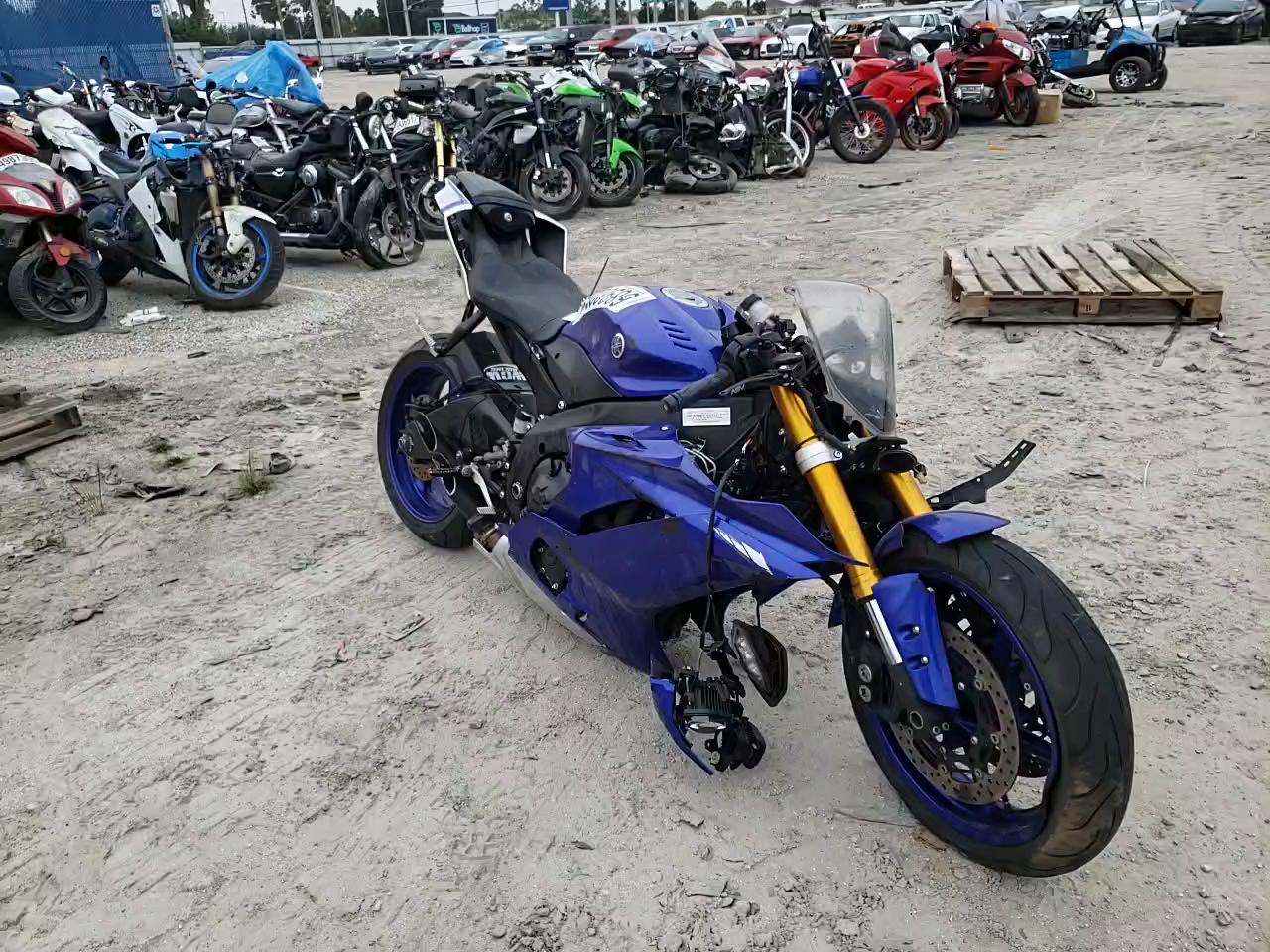2017 YAMAHA YZFR6 JYARJ28E4HA001931