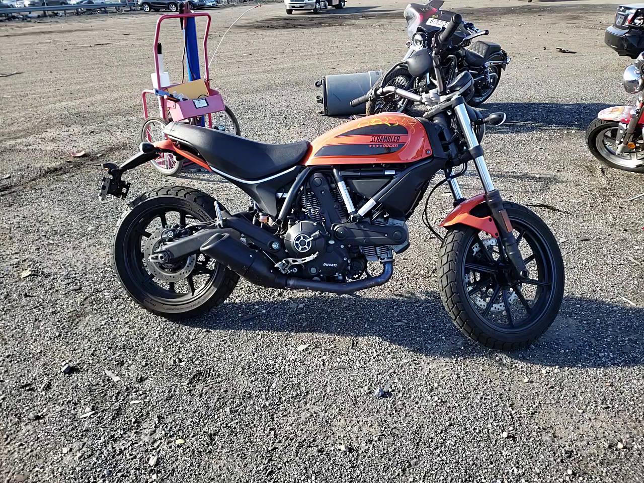 2018 DUCATI SCRAMBLER ML015AXG8JT002528