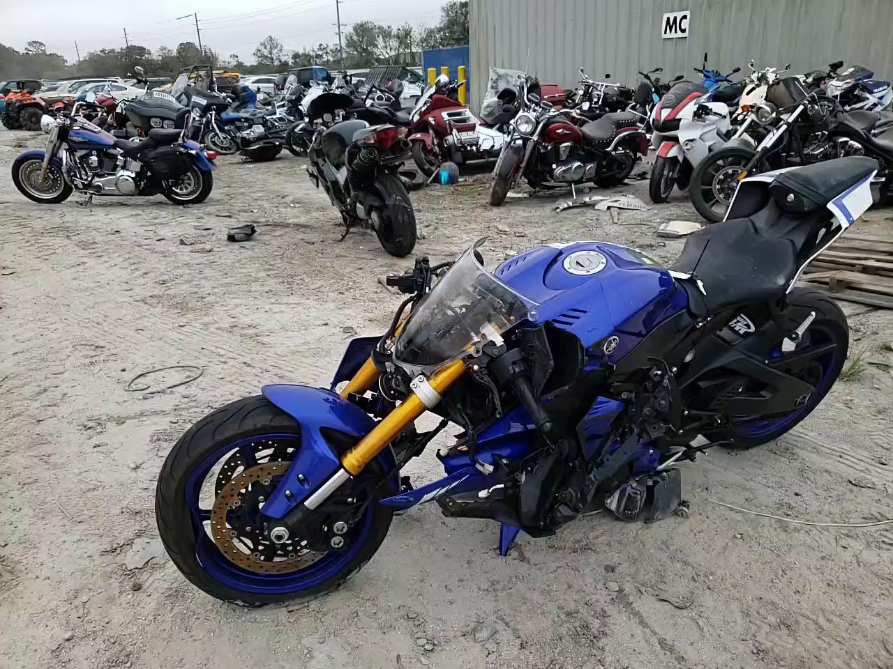 2017 YAMAHA YZFR6 JYARJ28E4HA001931