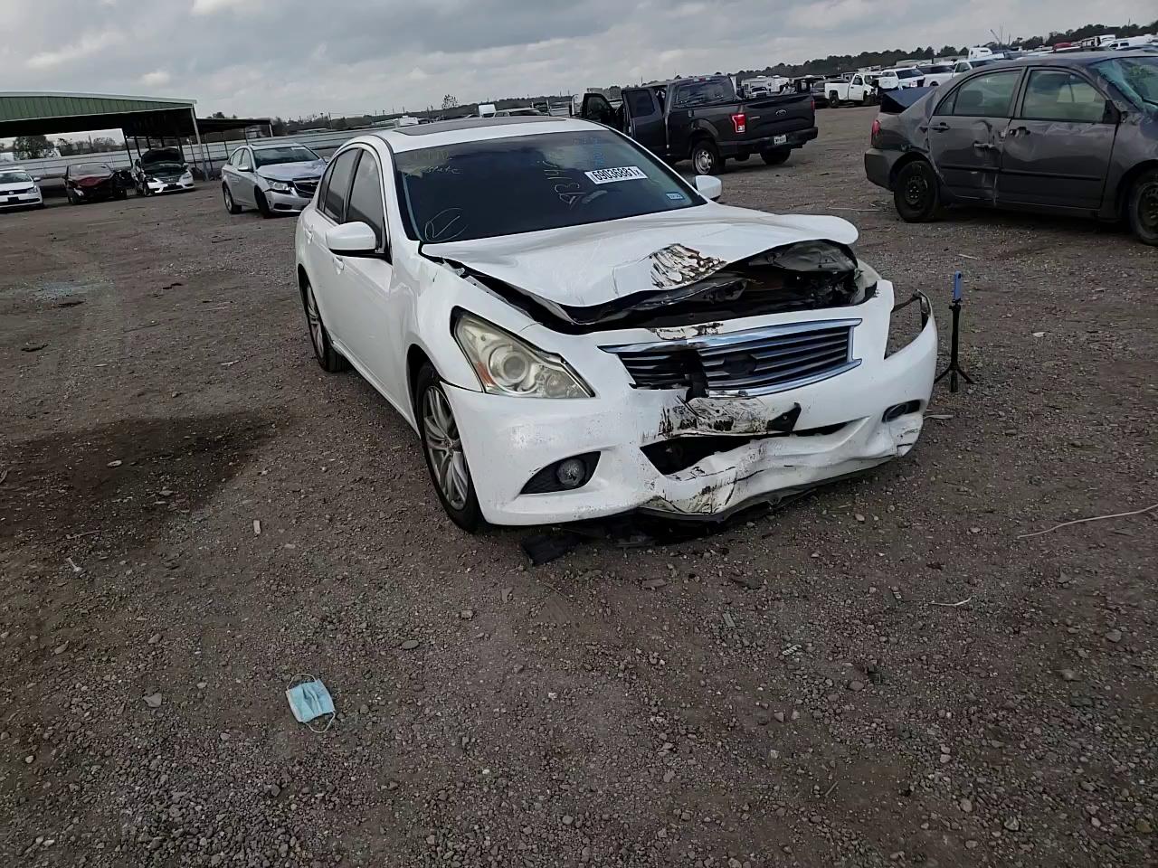 2012 INFINITI G37 BASE JN1CV6AP9CM931450