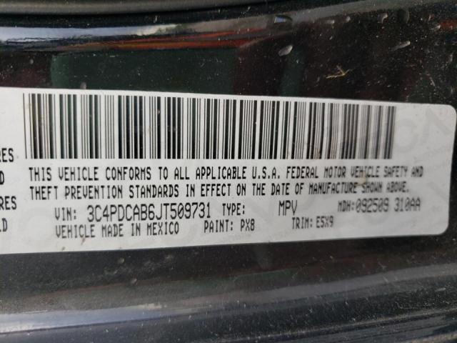 3C4PDCAB6JT509731 Dodge JOURNEY SE