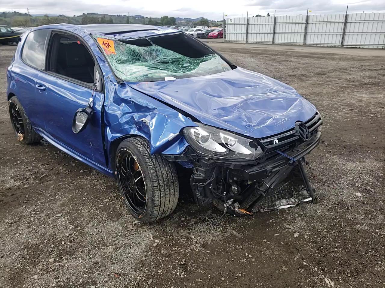 2012 VOLKSWAGEN GOLF R WVWRF7AJ6CW322004