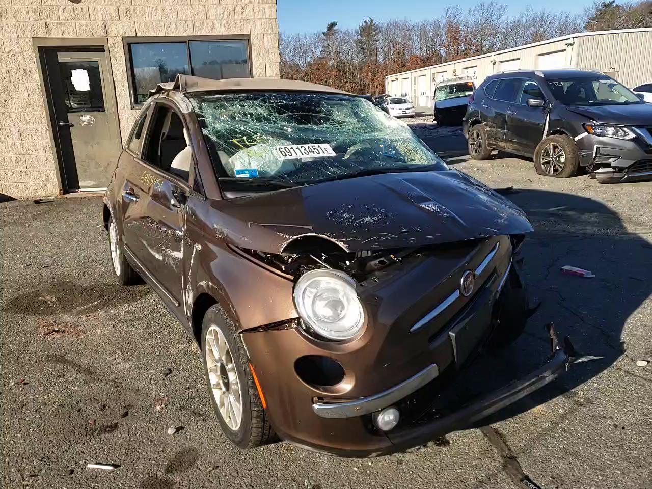 2012 FIAT 500 LOUNGE - 3C3CFFER3CT133823