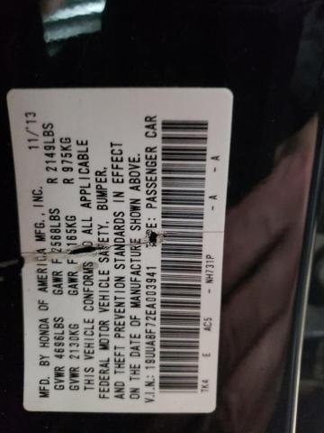 19UUA8F72EA003941 Acura Tl Advance