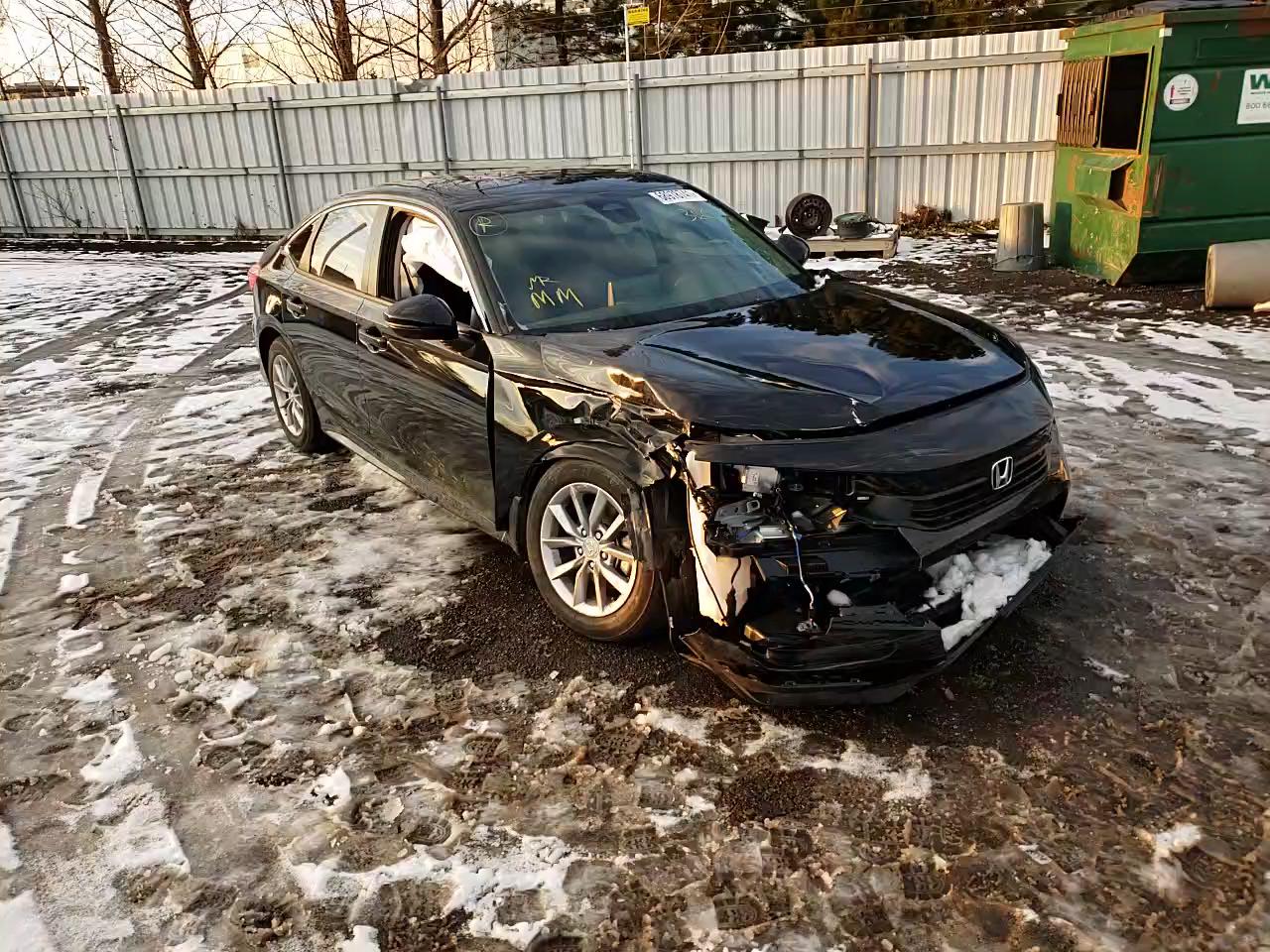 2022 HONDA CIVIC EX - 2HGFE2F3XNH104394