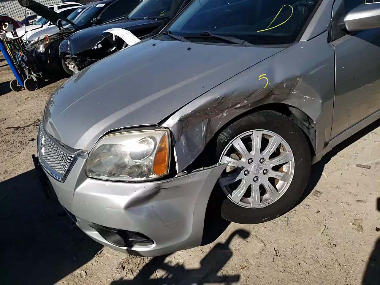 2012 MITSUBISHI GALANT FE 4A32B2FF9CE018415