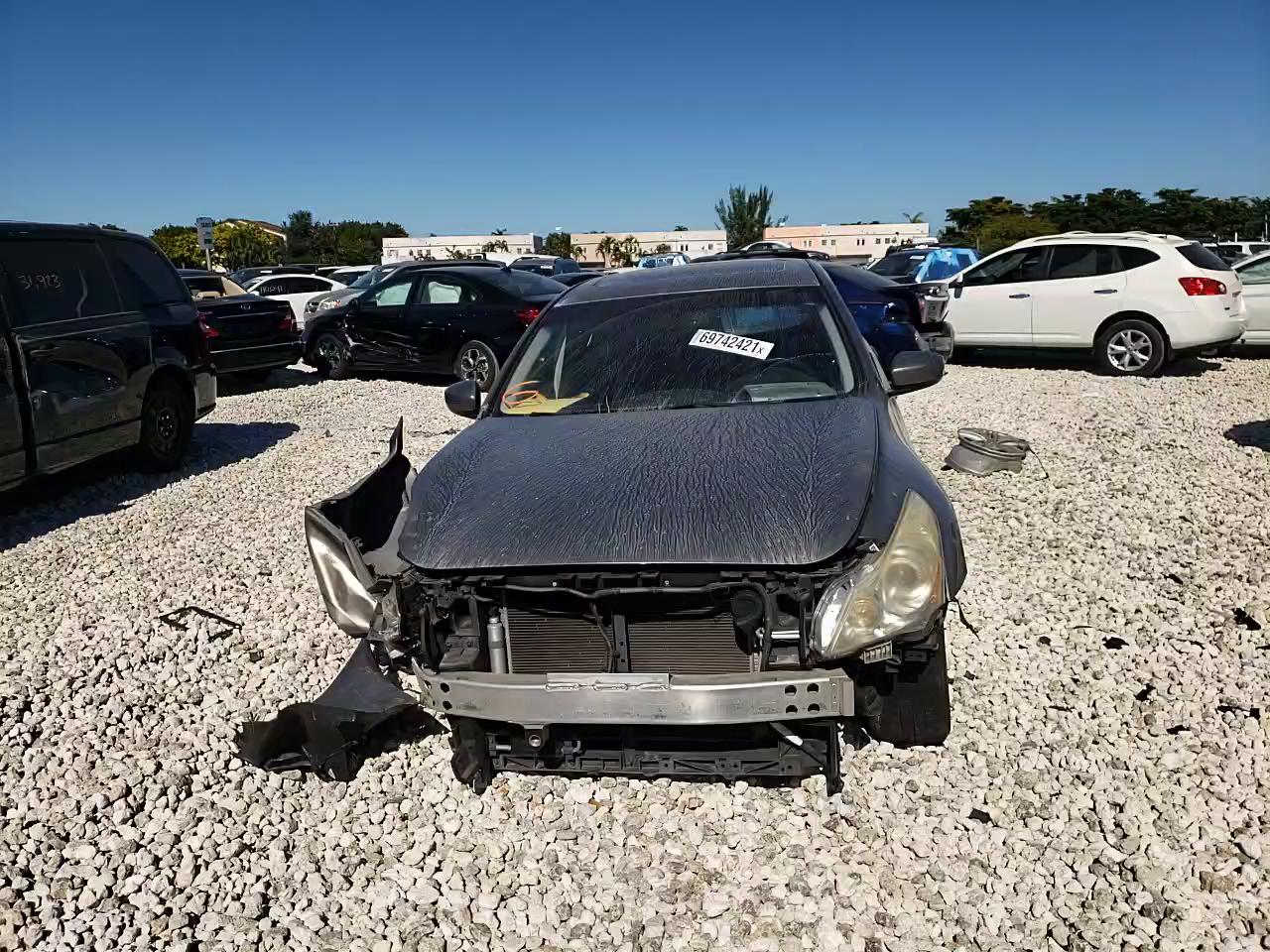 2012 INFINITI G37 BASE JN1CV6AP6CM624320