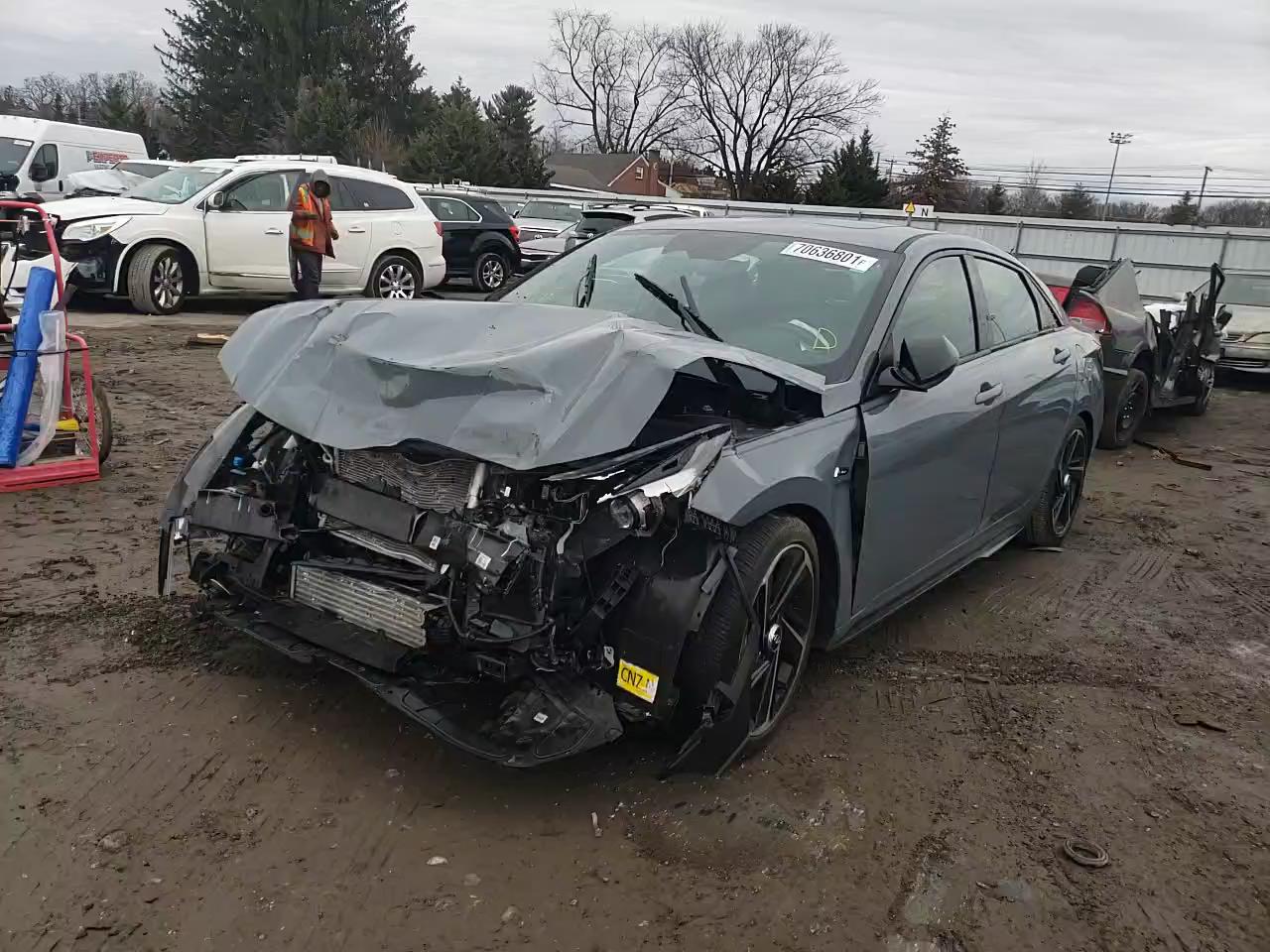 2021 HYUNDAI ELANTRA N KMHLR4AF4MU148918