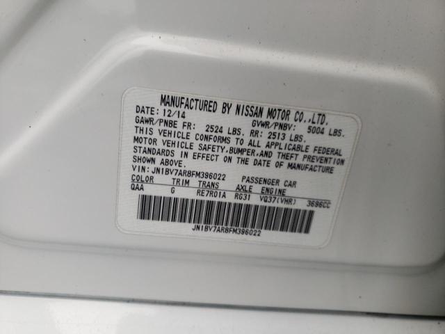 JN1BV7AR8FM396022 Infiniti Q50 BASE
