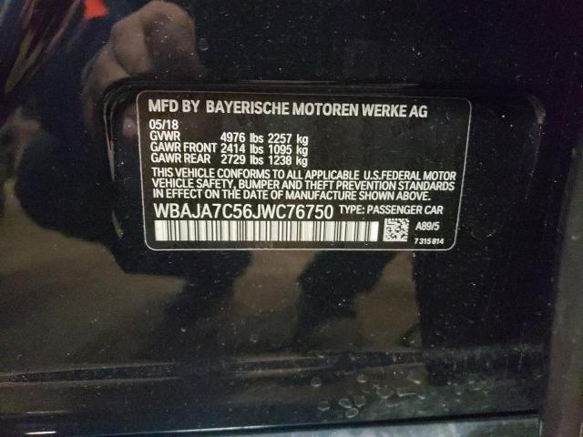 WBAJA7C56JWC76750 BMW 530 XI