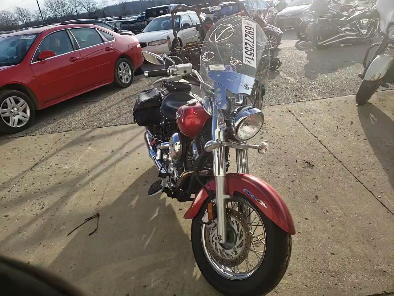 2009 YAMAHA XVS650 A JYAVM01E19A131252