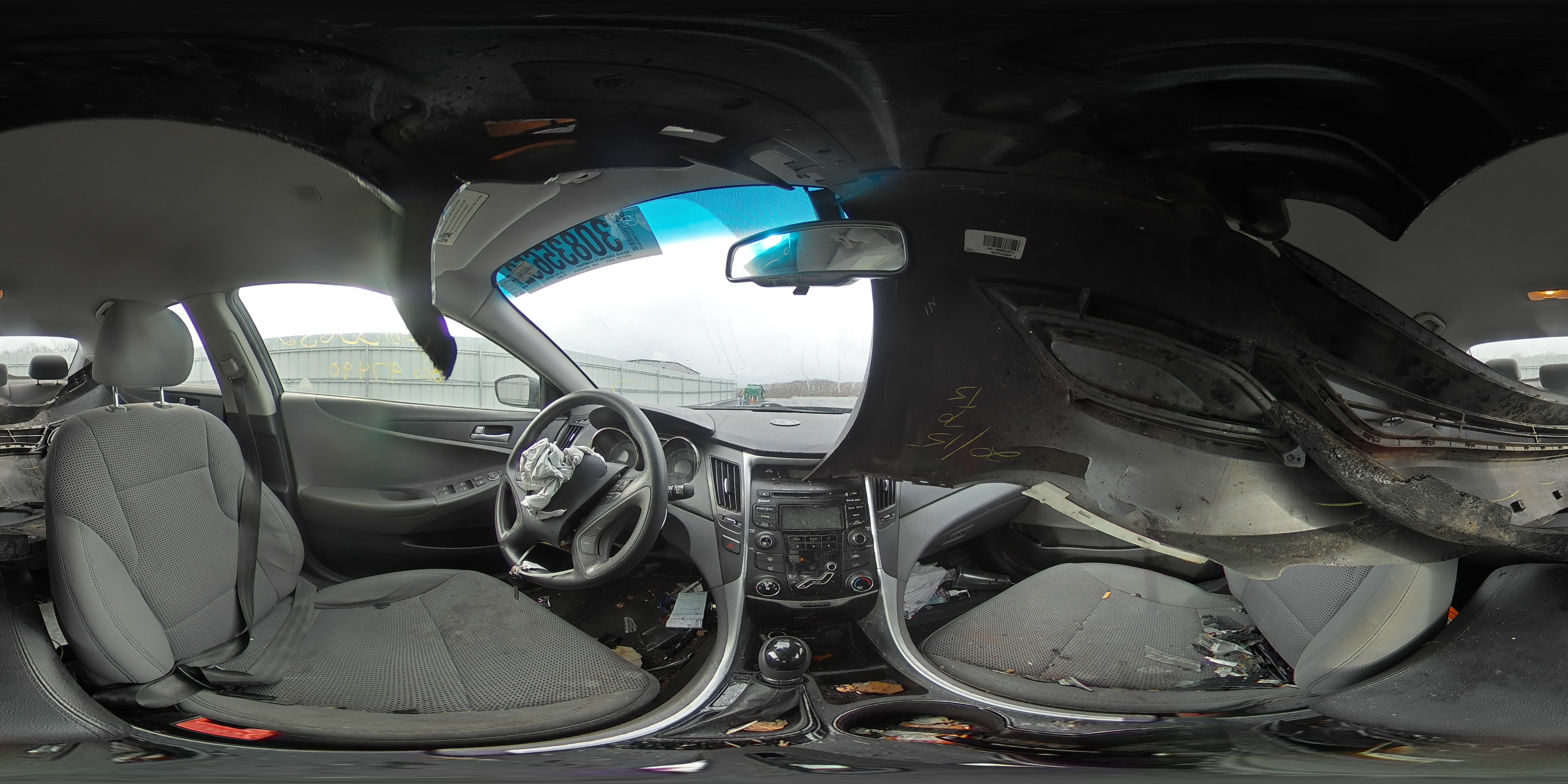 2013 HYUNDAI SONATA GLS 5NPEB4AC6DH566754