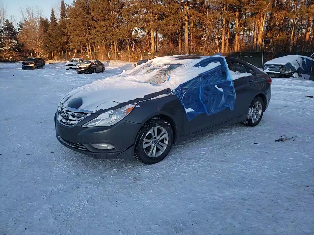 2013 HYUNDAI SONATA GLS 5NPEB4AC6DH607626